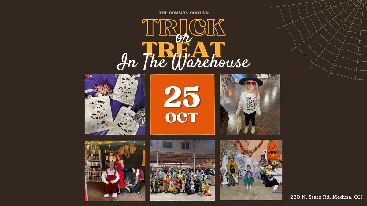 Trick or Treat in The Warehouse \ud83c\udf6d\ud83c\udf83\u2728