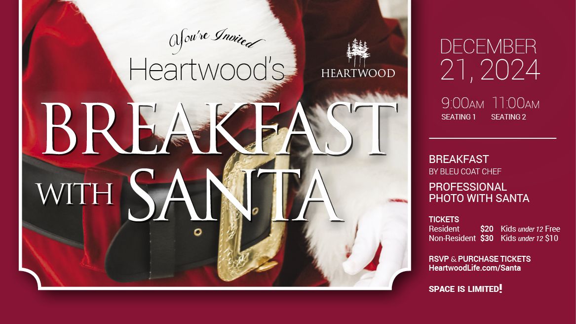 Breakfast with Santa at Heartwood