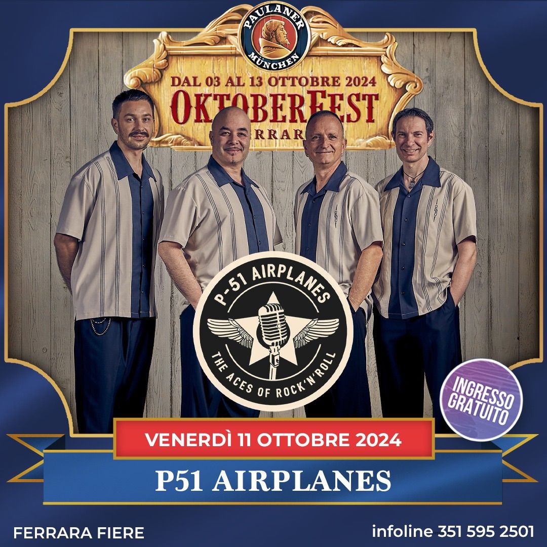 P-51 in concerto \u201cOKTOBERFEST\u201d Ferrara (FE)