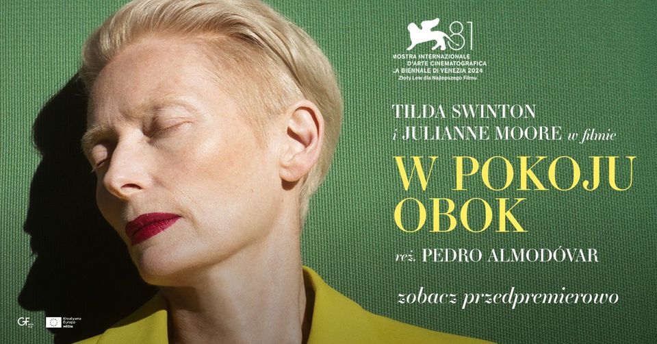 "W pokoju obok" - Pokaz Przedpremierowy | Kino Wis\u0142a