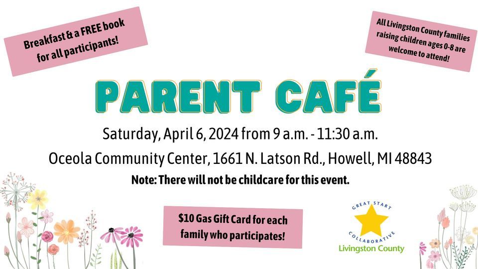 Spring Parent Cafe: Nurturing Strong Families