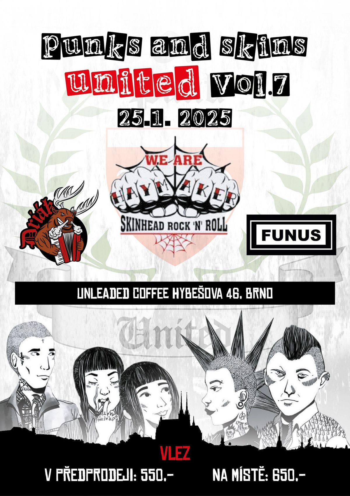 PUNKS and SKINS UNITED vol. 7