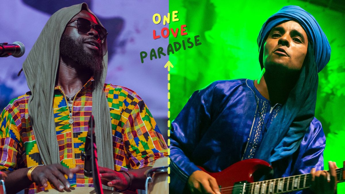 One Love Paradise - AYOUB HOUMANNA ft AMADOU FOLA live in Saska Kepa