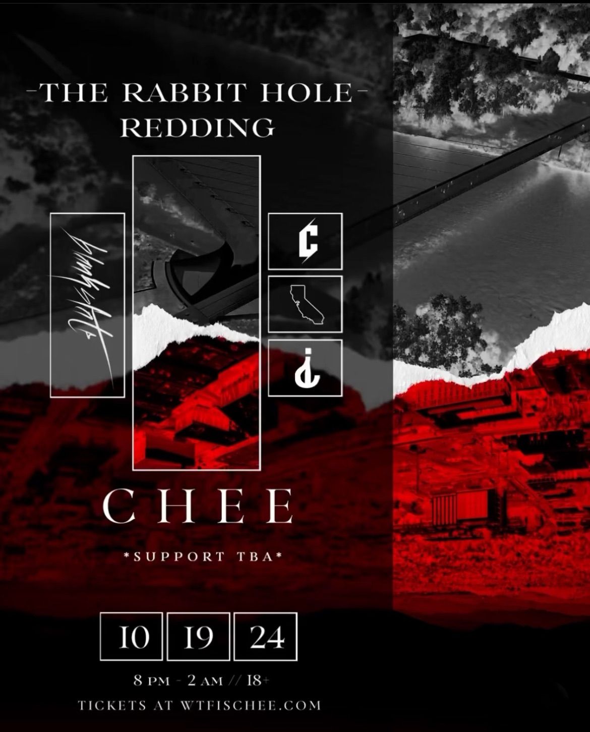 CHEE Presents : Blank Slate tour @ The Rabbit Hole