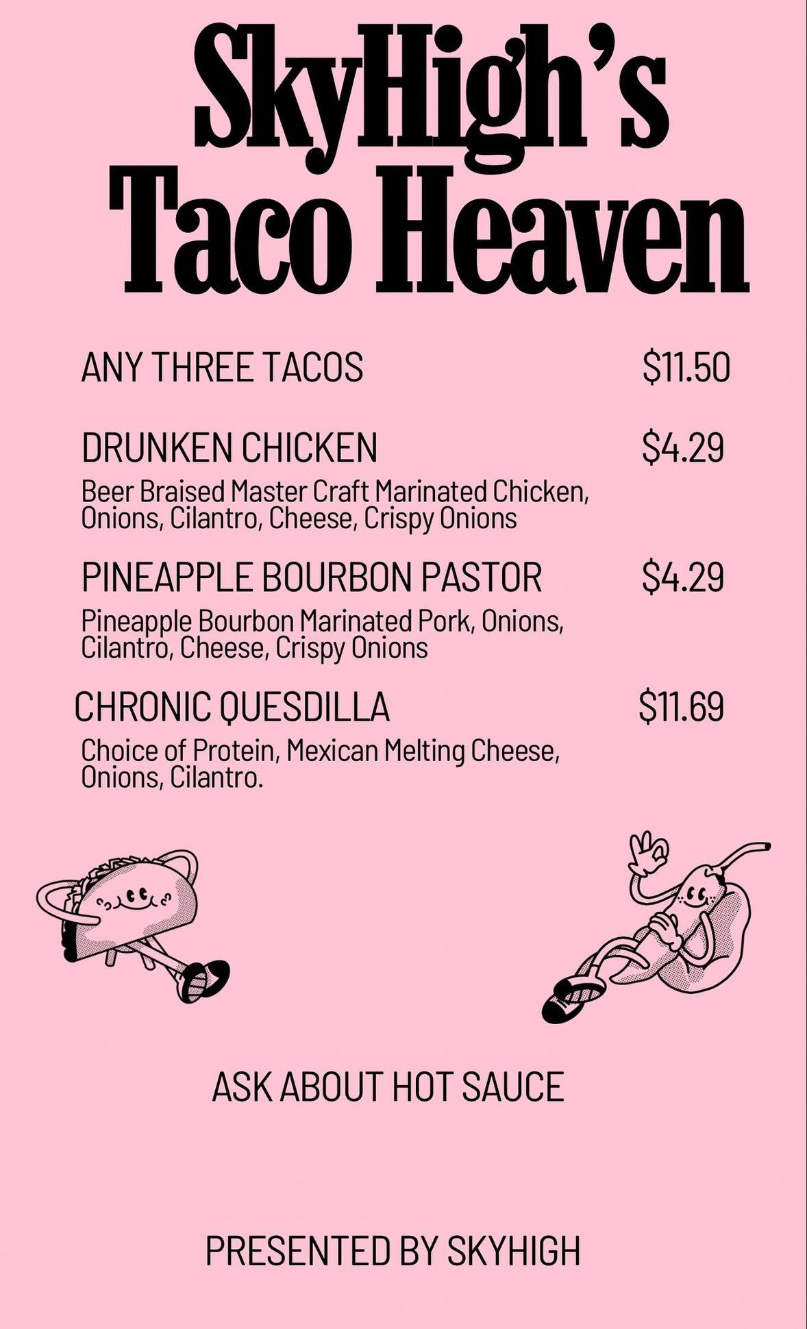 SkyHigh's Taco Heaven @ Odd Duck Market