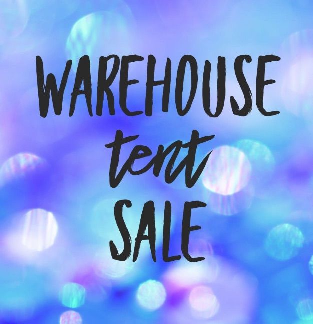 Warehouse Tent Sale 