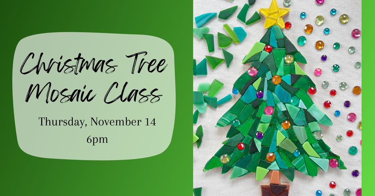 Christmas Tree Mosaic Class