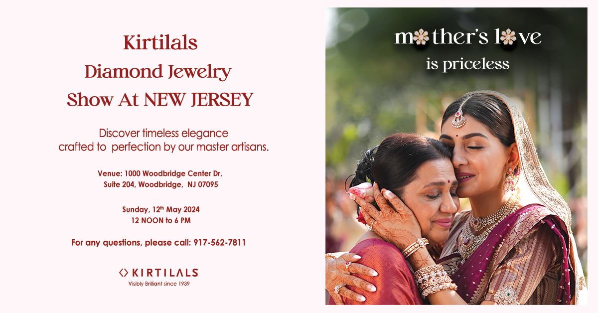 Mother's Day Special Kirtilals Diamond Jewelry Show
