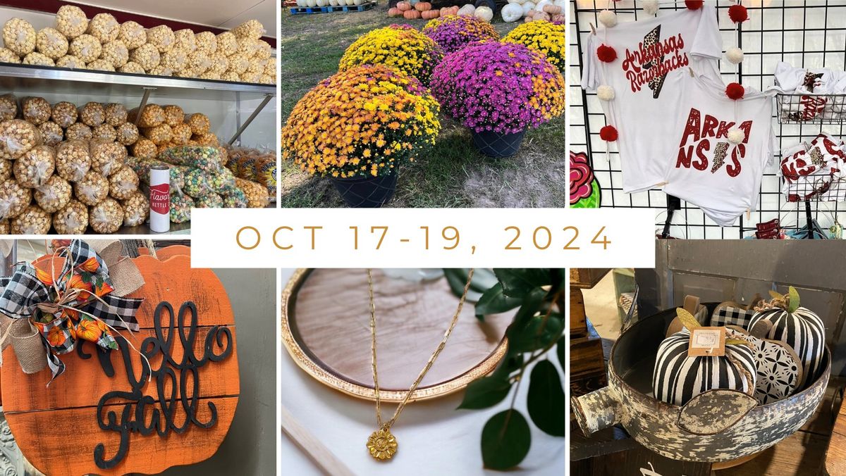 Fayetteville Craft Fair! 11th Annual Washington Co Fairgrounds Fall Craft Festival 2024