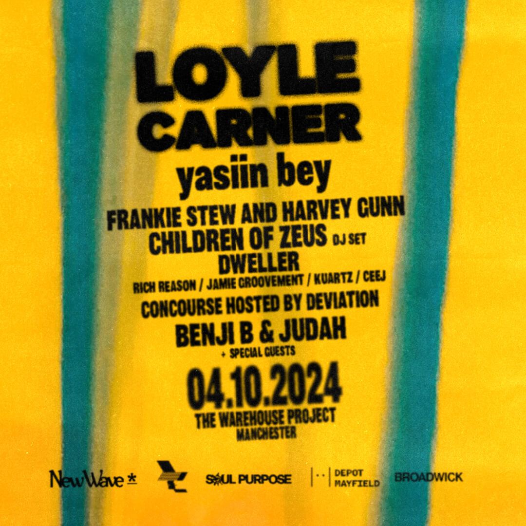 Loyle Carner - The Warehouse Project Manchester Tickets