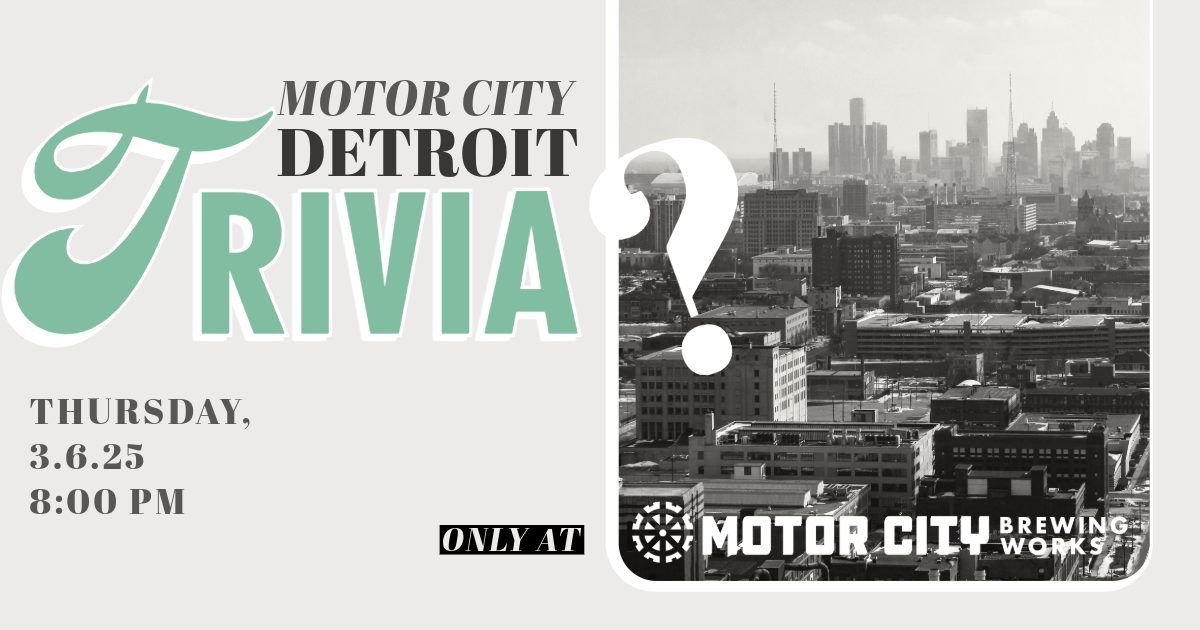 DETROIT THEMED TRIVIA 