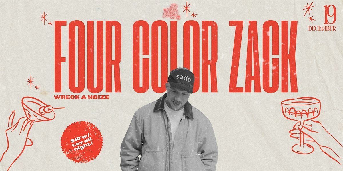 Toy Drive Finale Weekend with Four Color Zack