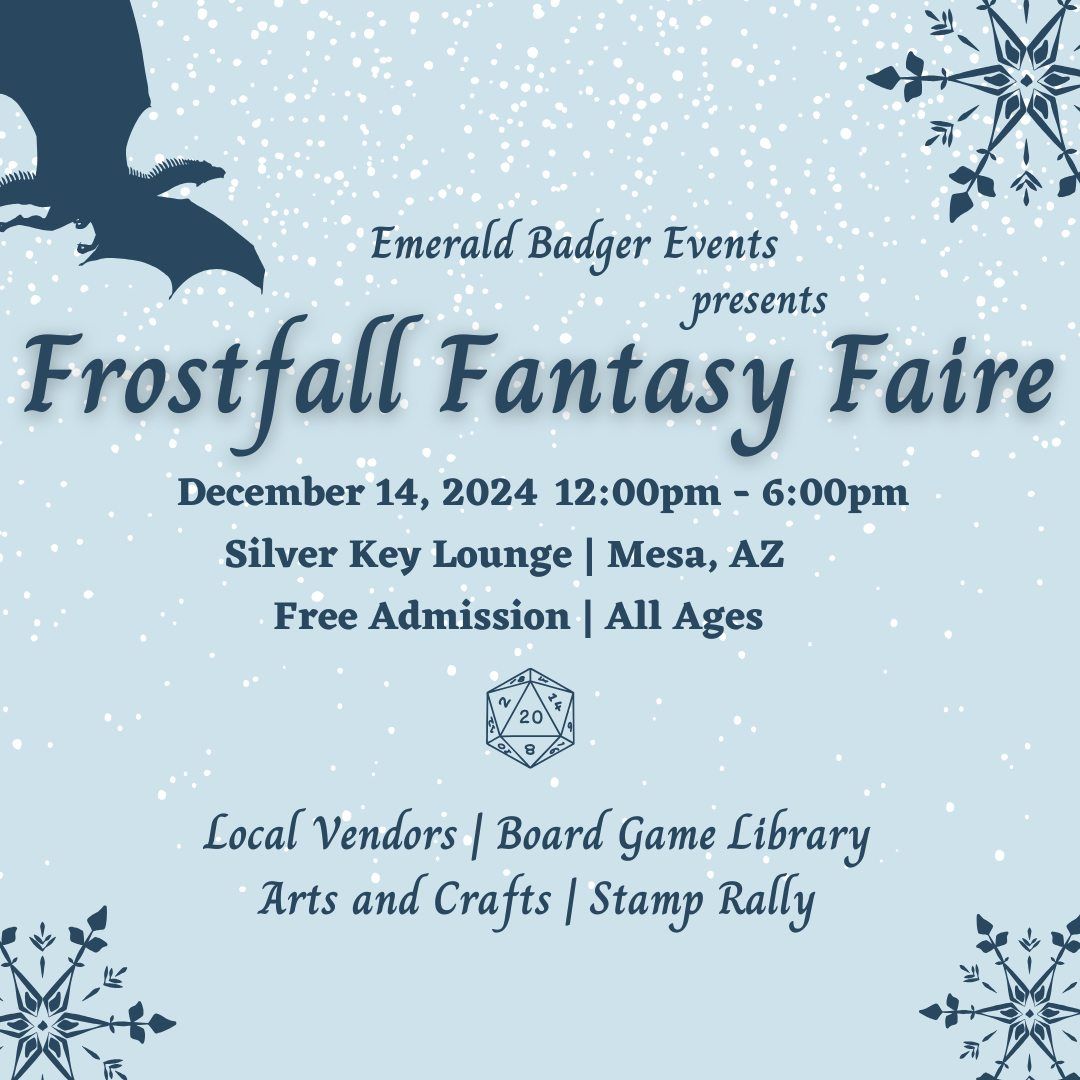 Frostfall Fantasy Faire 2024