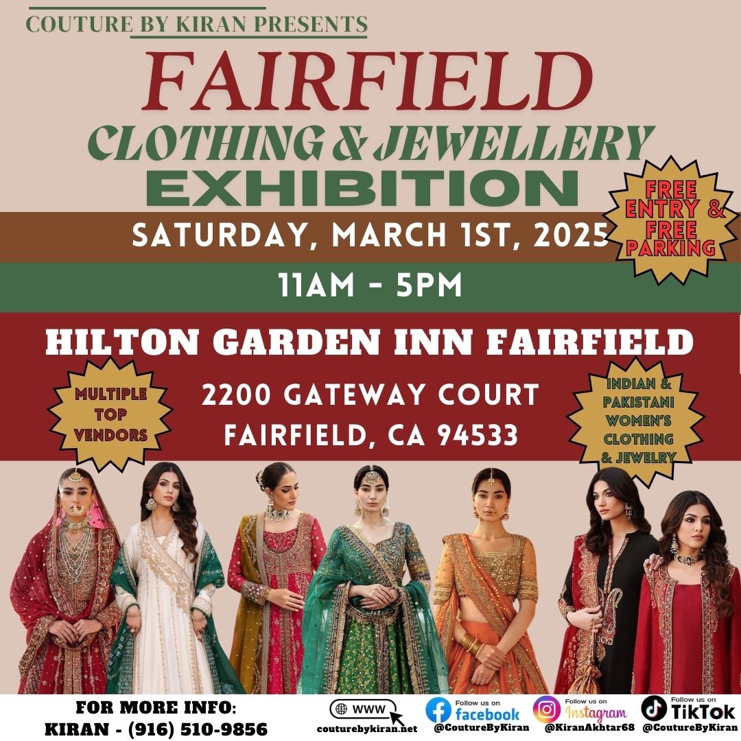 FAIRFIELD Clothing -Jewelry Exhibition 