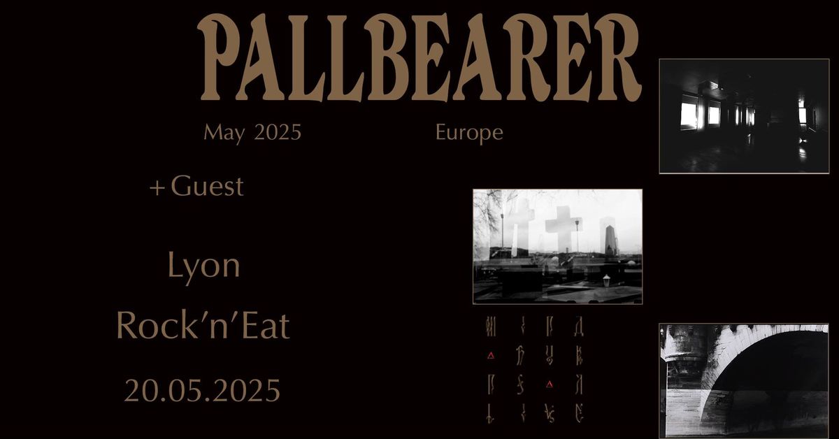 Pallbearer \u00e0 Lyon (Rock'n'Eat) 