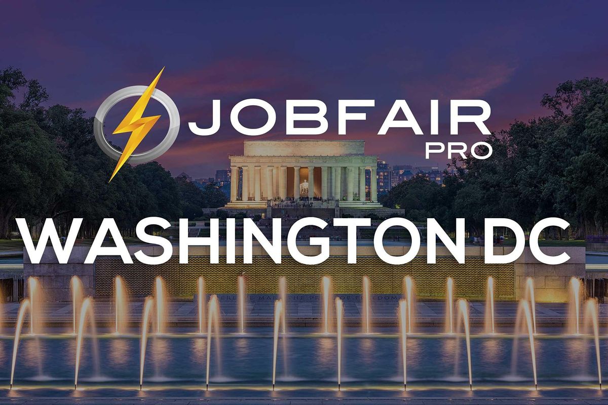 Washington DC Virtual Job Fair August 25, 2021