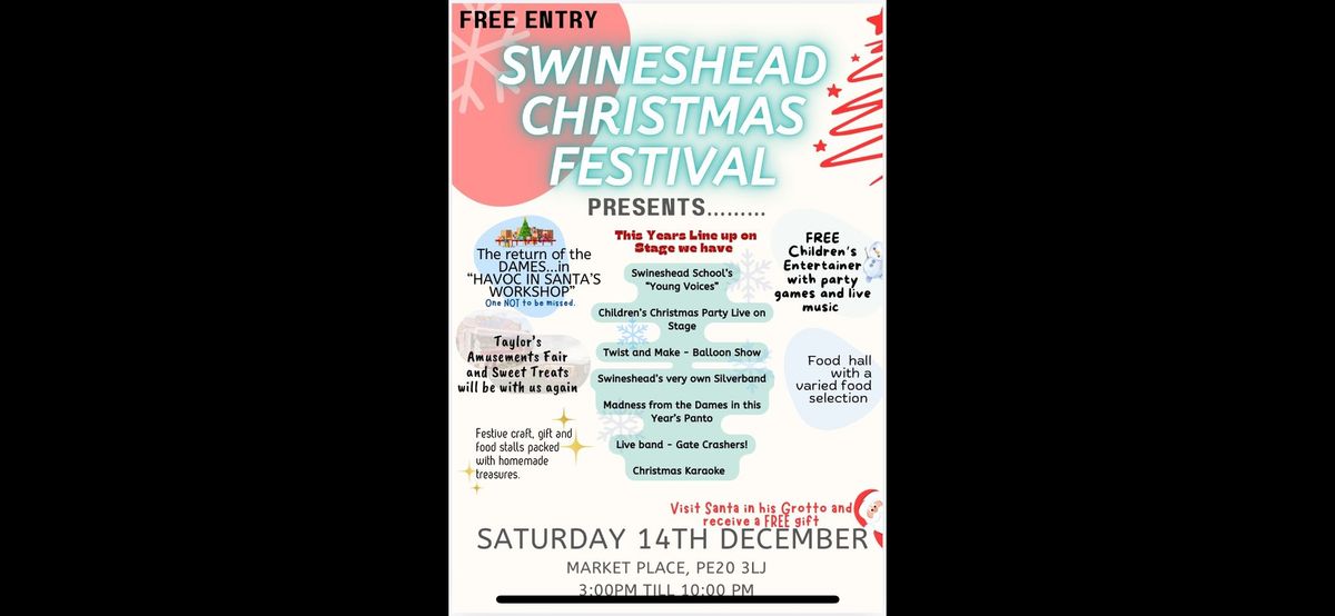 Swineshead Christmas Festival 2024! 