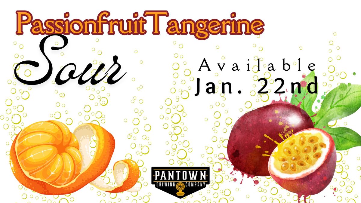 New Beer Release: Tangerine Passionfruit Sour