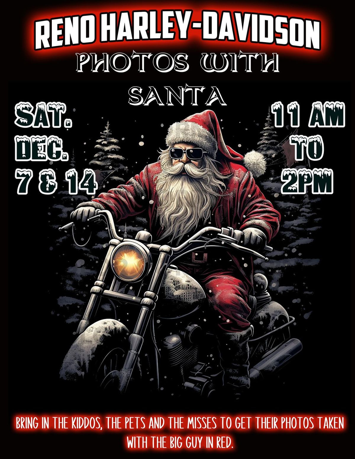 Photos w\/ Santa