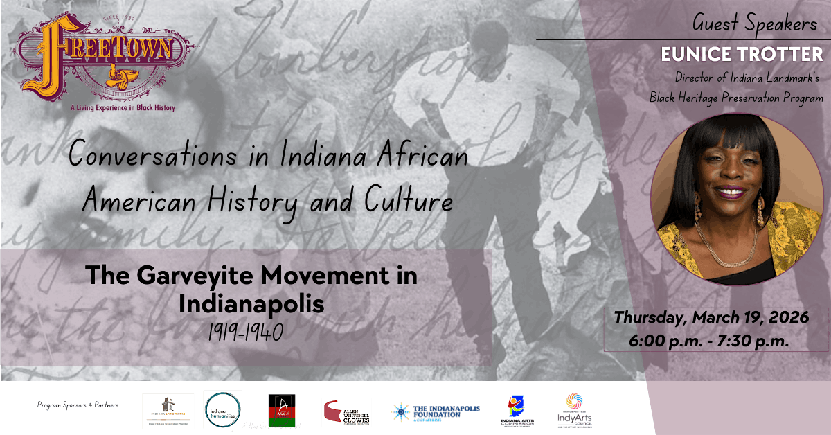 Conversations In Indiana African American History & Culture 3\/19\/26