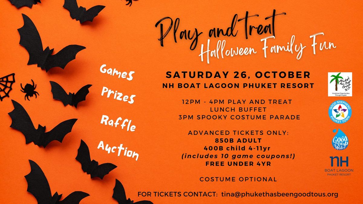 Play and Treat! A Halloween Charity Event