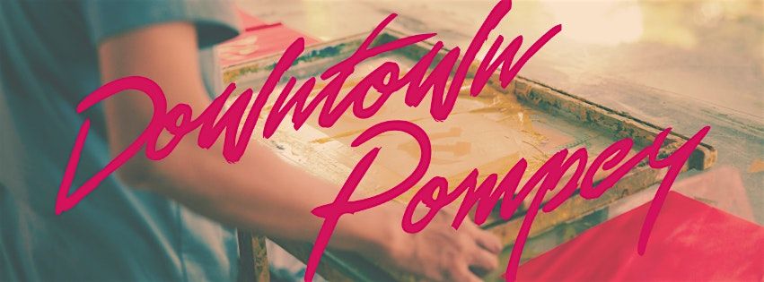 Screen Printing with Downtown Pompey!