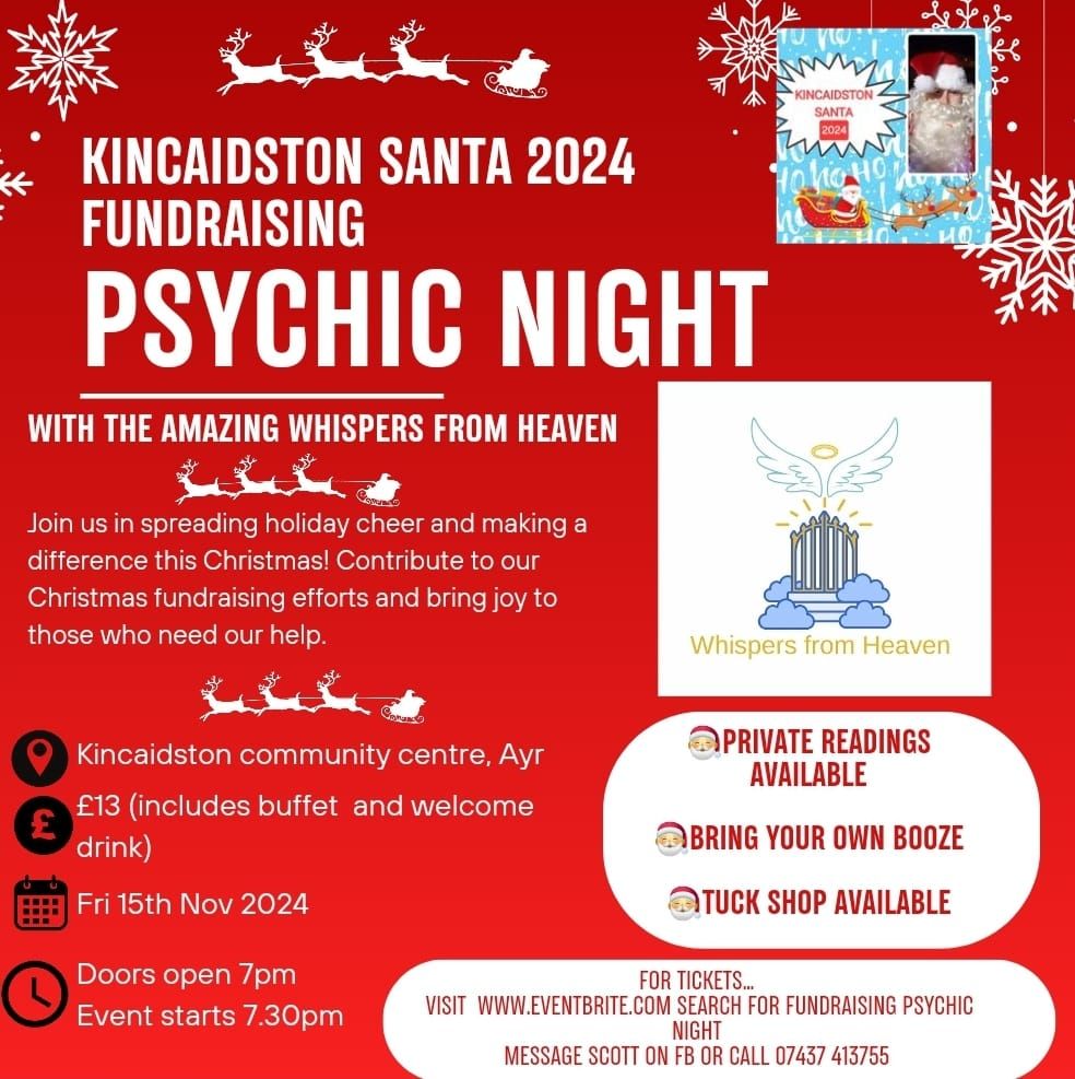 fundraising  psychic night