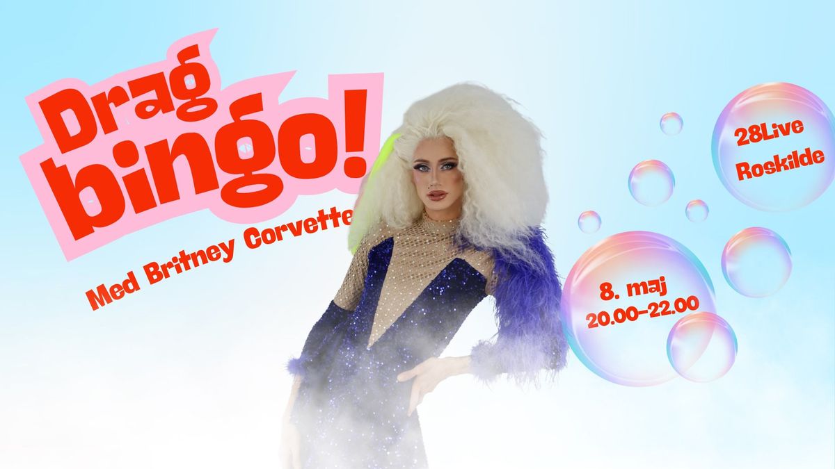 Drag bingo med Britney Corvette