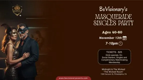 BeVisionary's Masquerade Singles Party