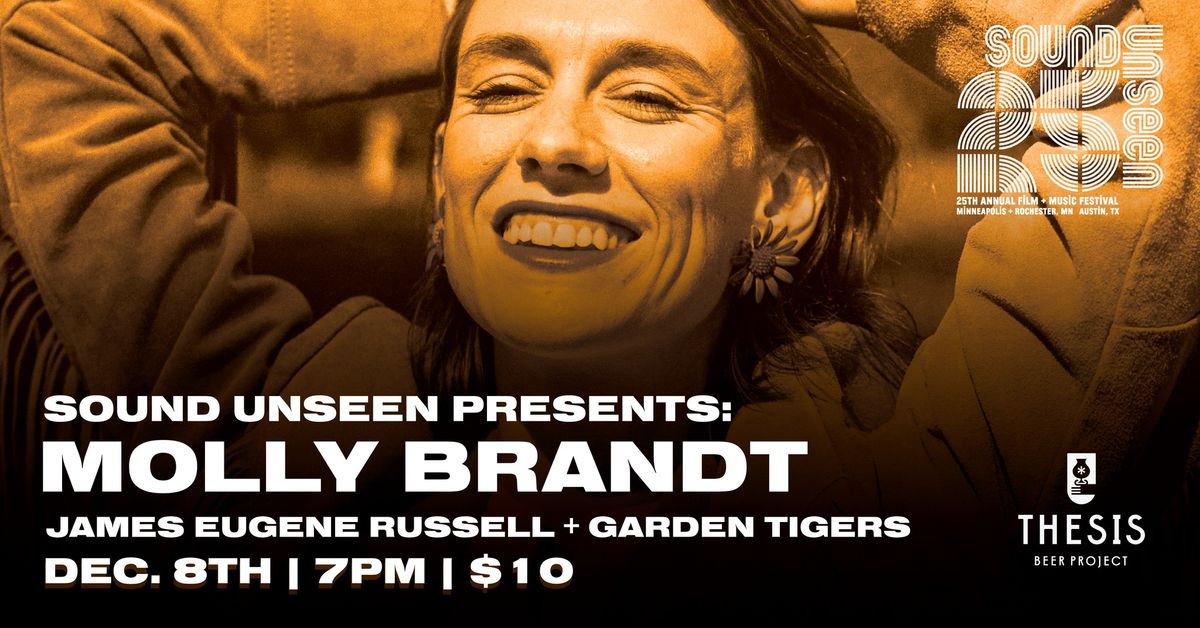 MOLLY BRANDT, JAMES E. RUSSELL + GARDEN TIGERS @ Thesis Beer Project | SU Closing Night Party