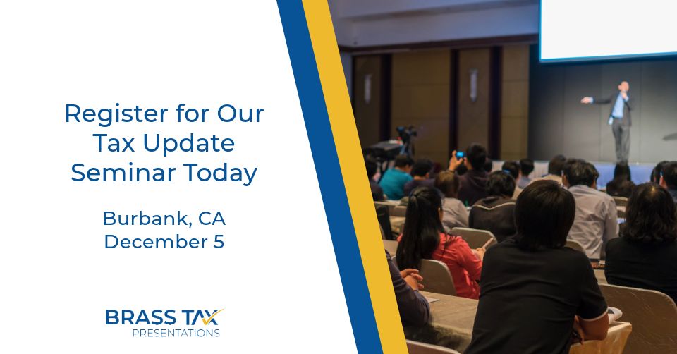 Tax Update Seminar - Burbank