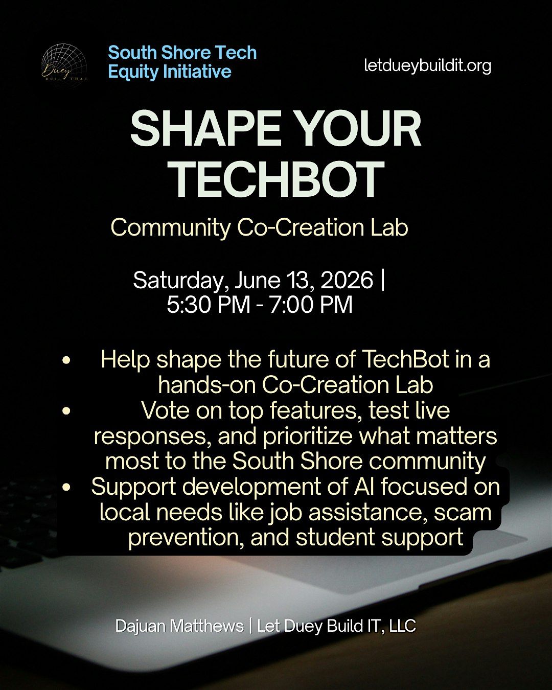 Shape Your TechBot