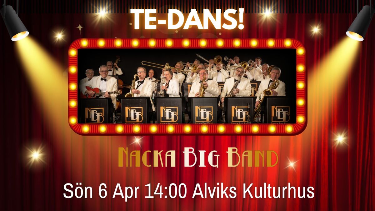 Te-dans med Nacka Big Band!