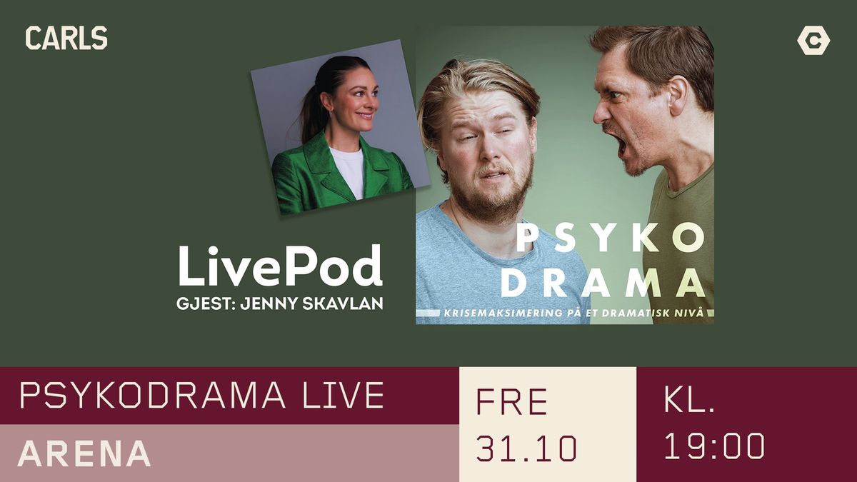 Psykodrama live med Jenny Skavlan