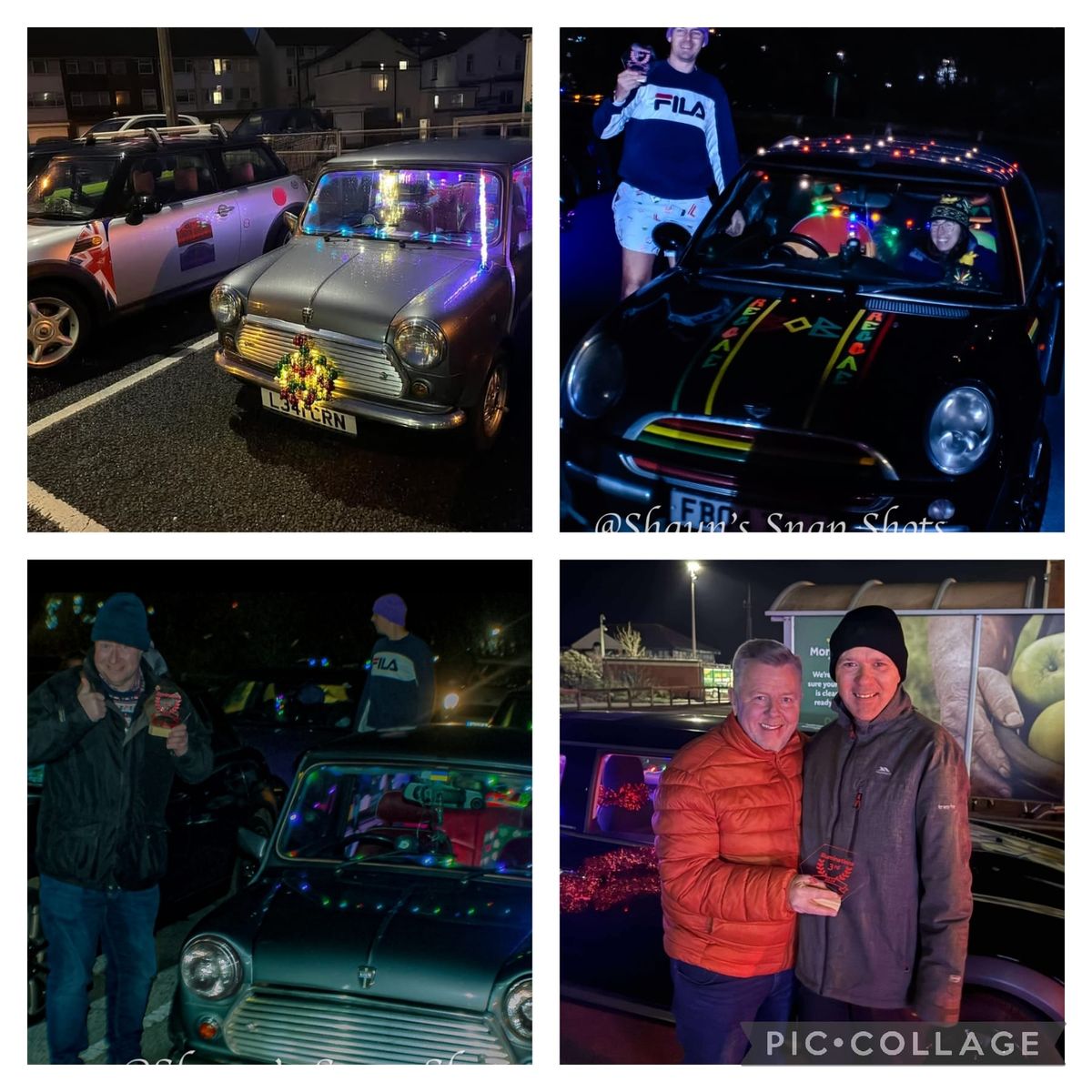 Fylde Coast Mini Meets and Friends 6th Annual illuminations Run in aid of Blue Skies Hospital Fund 