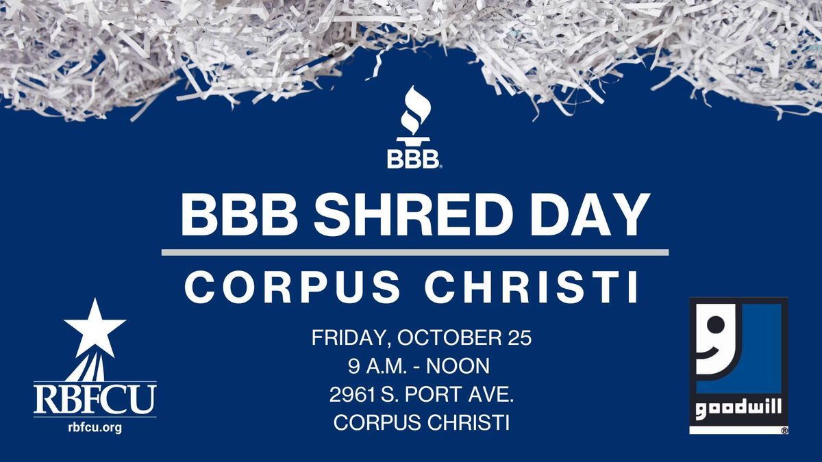 BBB Shred Day - Corpus Christi