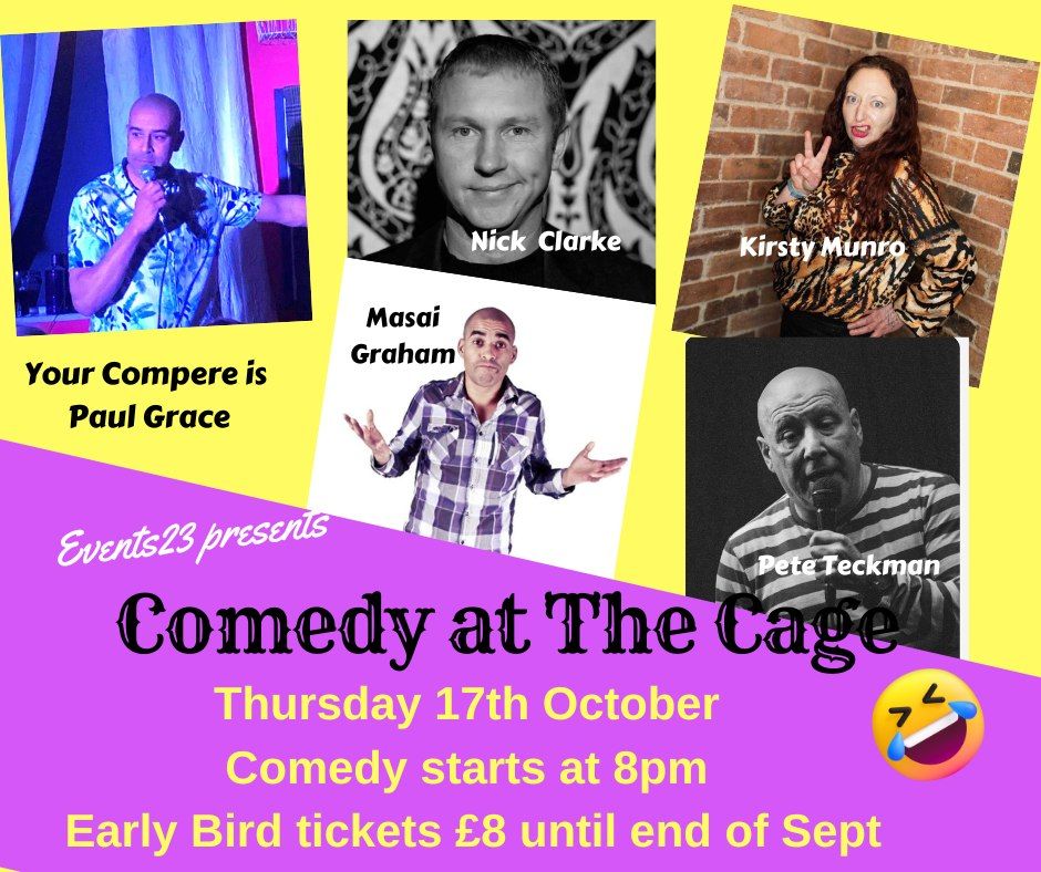 Comedy at The Cage 