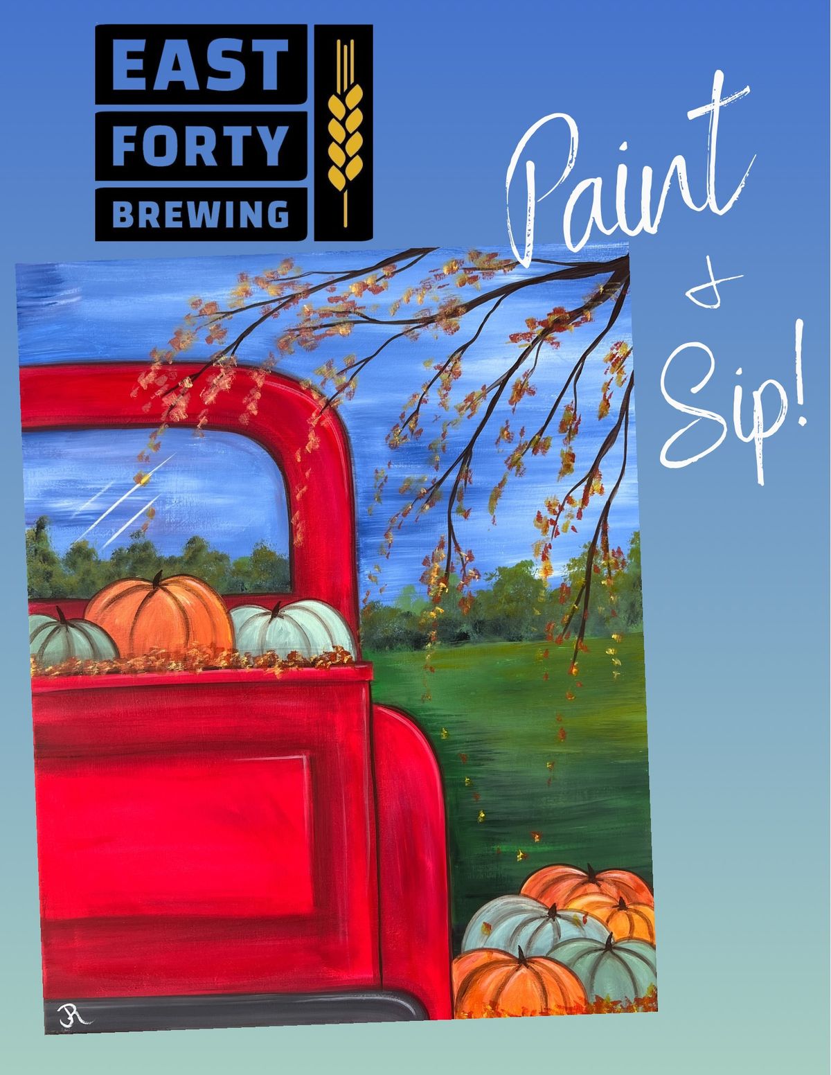 Paint & Sip at East Forty Brewing! 