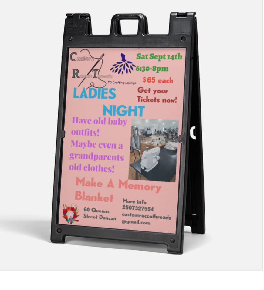 LADIES NIGHT Craft event 