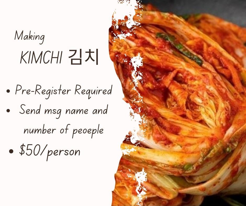 Make your own Kimchi