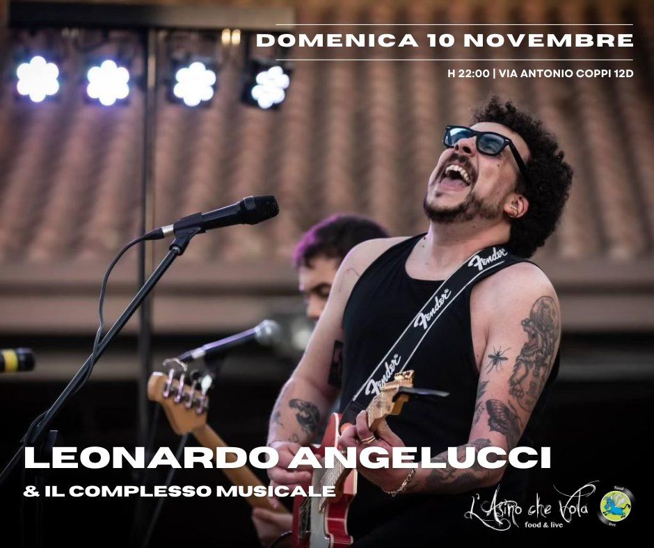 Leonardo Angelucci & Il Complesso Musicale @ L'Asino Che Vola