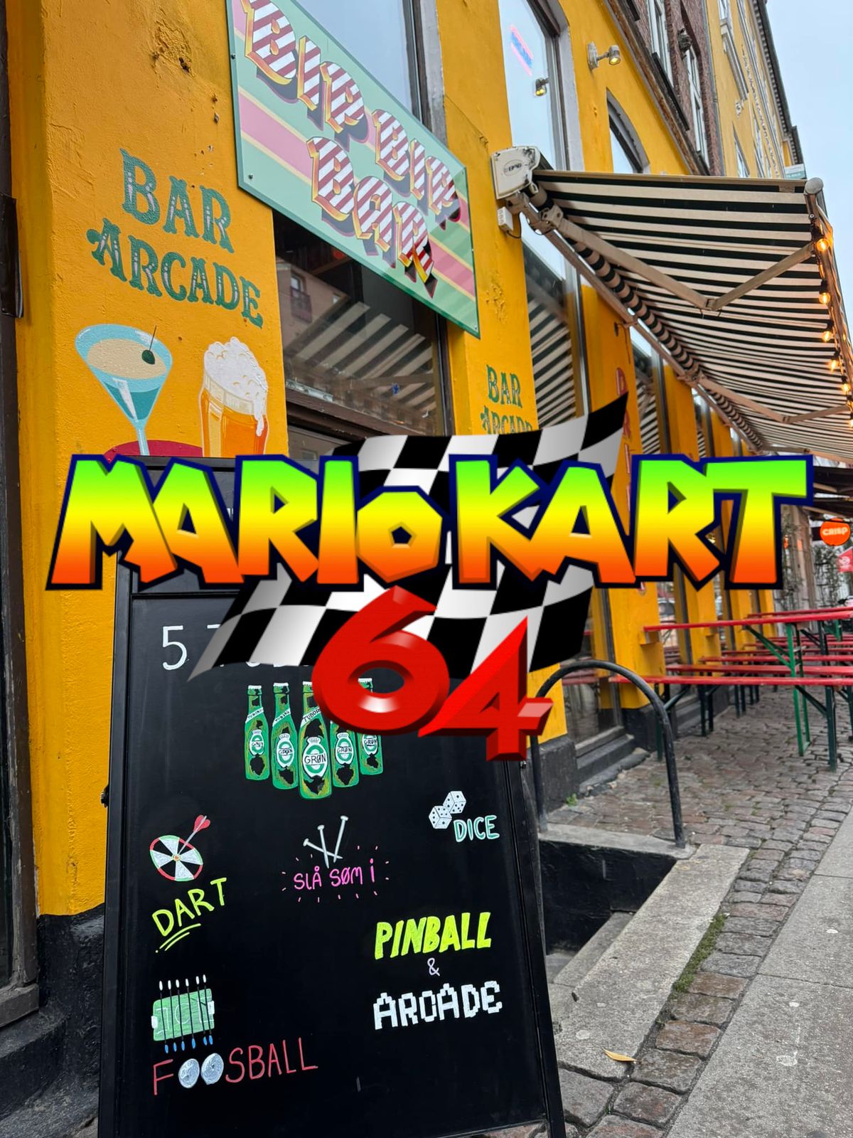 Opvarmning #3 til DM i Mario Kart 64(Bip Bip Bar-edition)