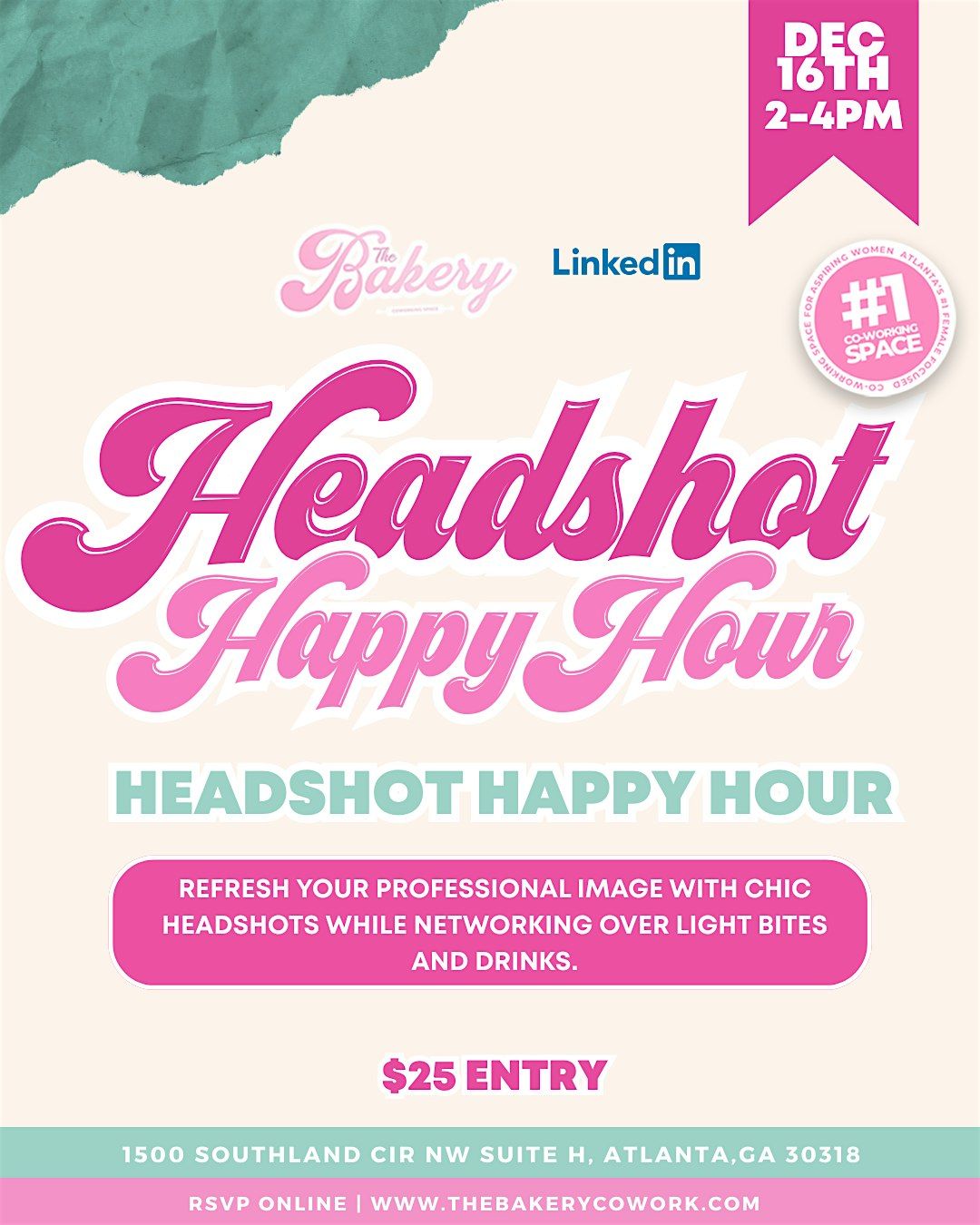 Headshot Happy Hour