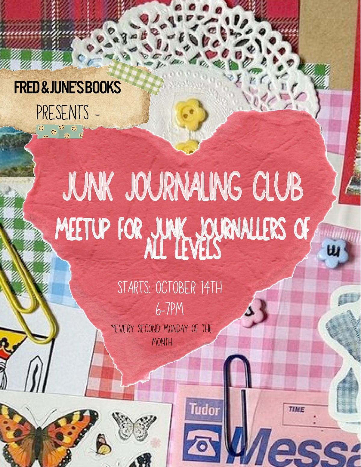 Junk Journaling Club with April and Cece 