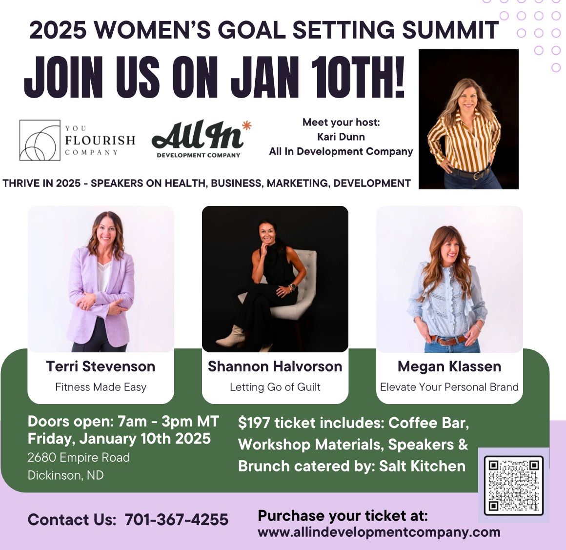 2025 Women's Goal Setting Summit - Dickinson, ND 