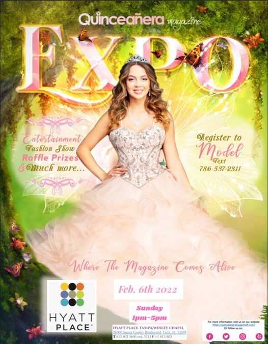 Expo Quinceanera TAMPA, Spring 2022