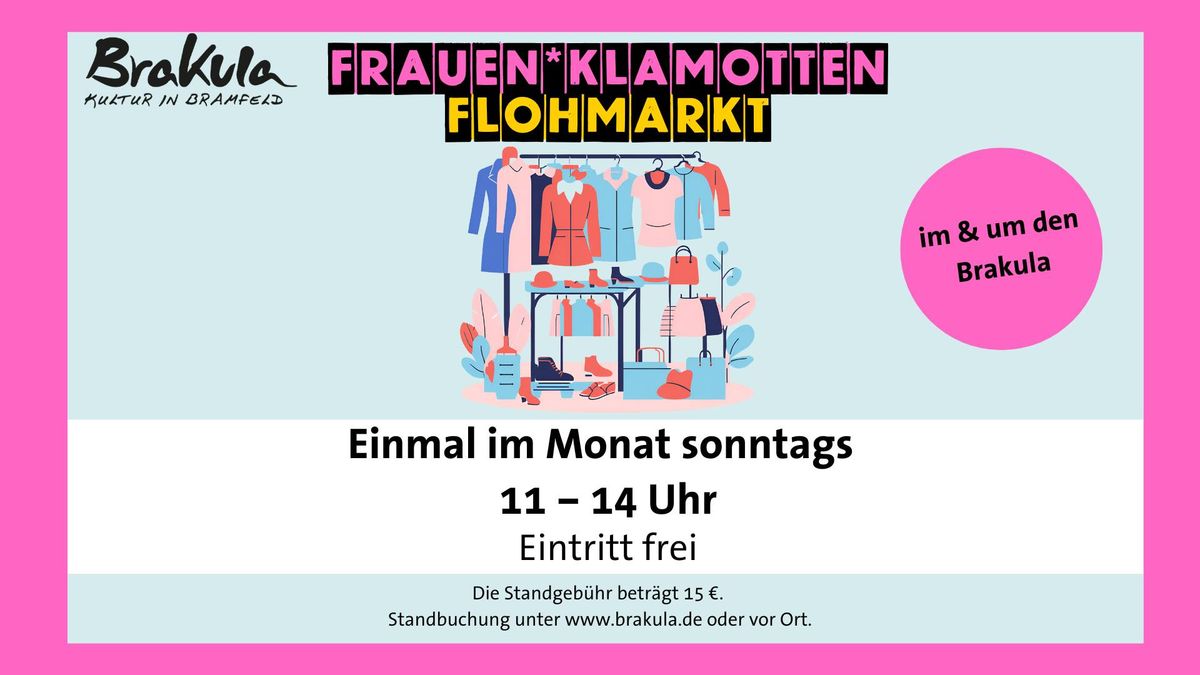 Frauen*klamotten-Flohmarkt | Vintage shoppen im Brakula