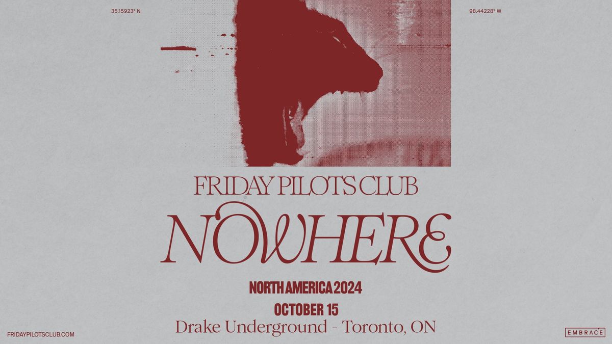 Friday Pilots Club @ Drake Underground | October 15th