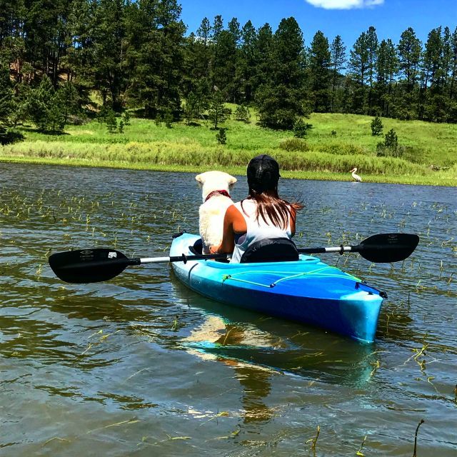 South Dakota: Kayaking on Pactola Lake