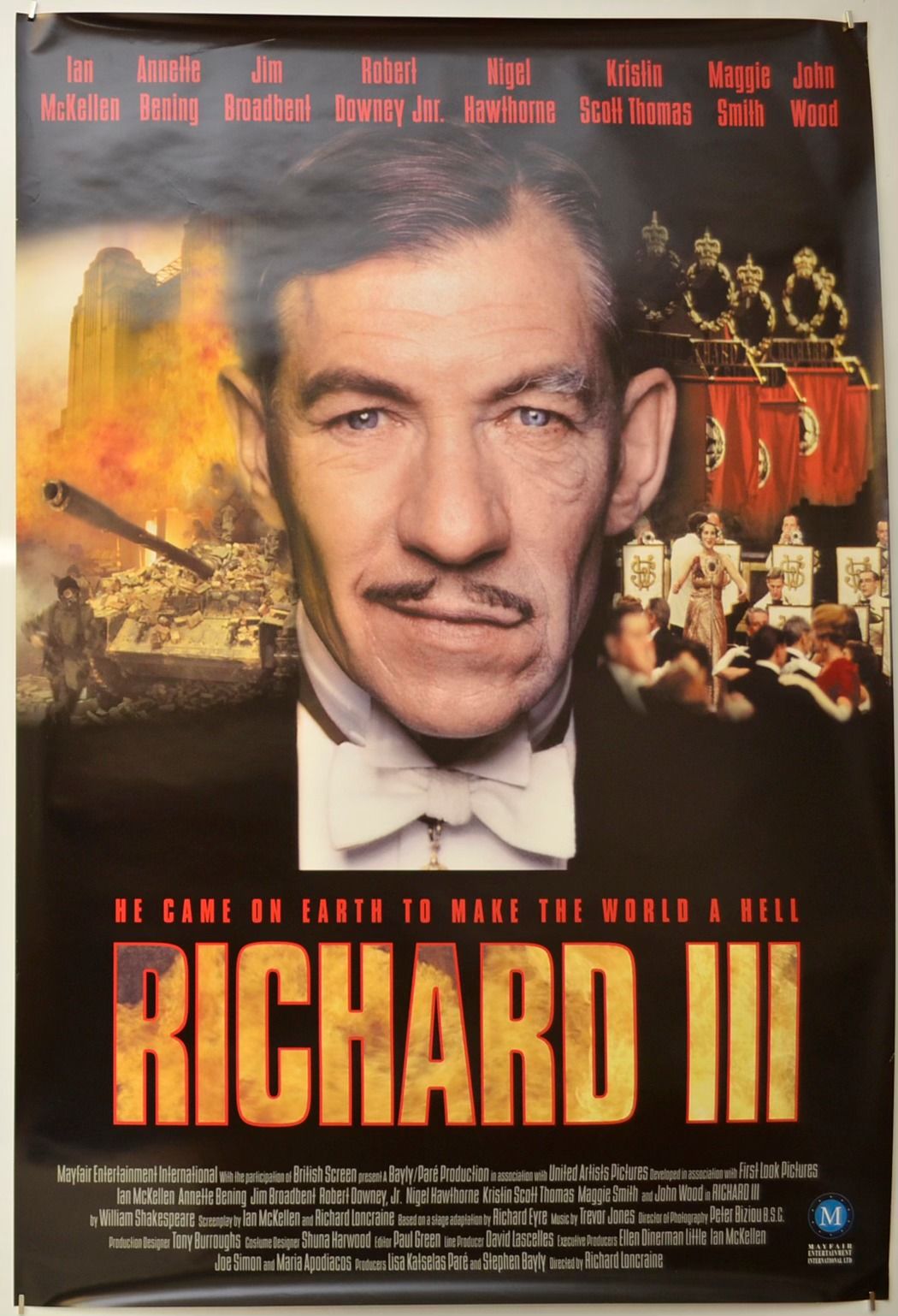 TrunchCinema: Richard III with Ian McKellen, Maggie Smith, Annette Bening, Jim Broadbent....